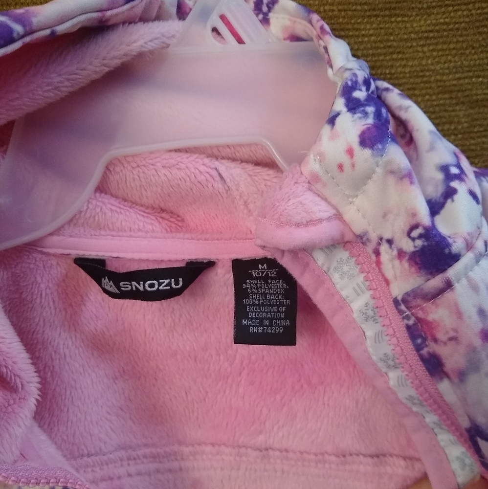 Pink Print Soft Shell Jacket - Picture 3 of 8